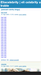 Mobile Screenshot of eliacelebrity.blbne.cz